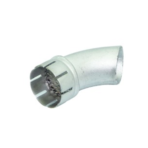 Cotovelo de exaustão com corta-chamas Lombardini 15LD225,15LD315,15LD350,15LD400,15LD440,LDW 1003,LDW 502 c