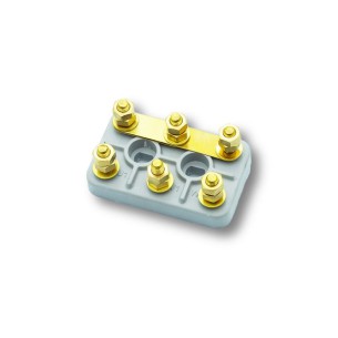 Klemmenblock 6-Ring-M8 Sincro