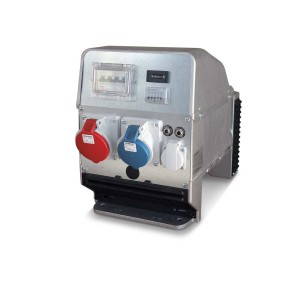 SYNCHRO-LICHTMASCHINE 3000 U/min DREIPHASIG 13,5 KVA KEGELKUPPLUNG 38 (LOMBARDINI-, RUGGERINI-, MINSEL-TYP)