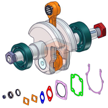 MINSEL M150 AND M165 CRANKSHAFT KIT