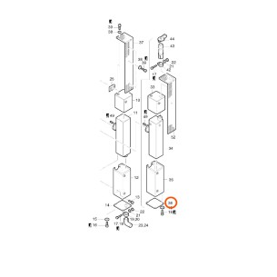 Exhaust silencer cover Hatz 2L, 3L, 4L