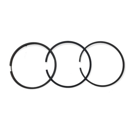 Conjunto de 3 segmentos de anel +1,00 Lombardini 3LD450,3LD450/S,3LD510,3LD510/L,3LD510/S