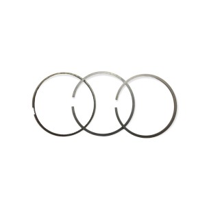 Conjunto de 3 segmentos de anel +1,00 Lombardini 5LD824-3/B,5LD825-2,5LD825-3,5LD825-4,7LD740