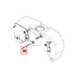 Tubo diesel 2x03x16mm Hatz 1B20, 1B30
