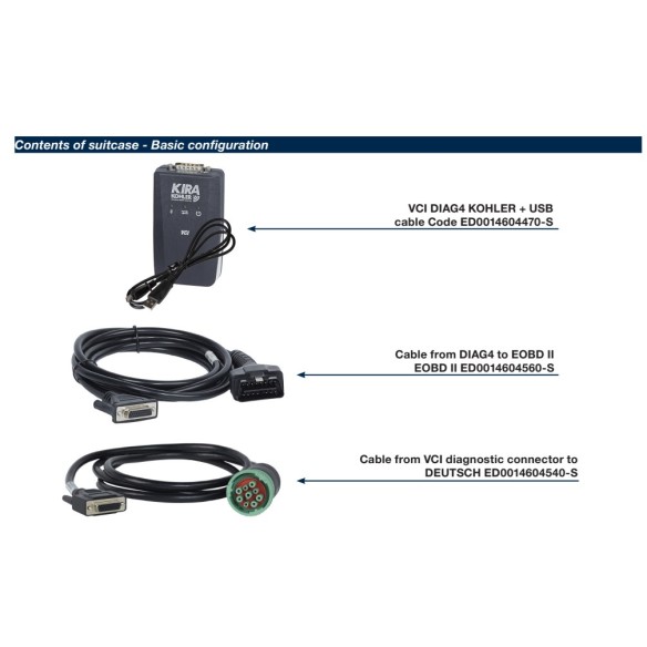 Diagnostic Kohler KIRA avec 3 ans de licence