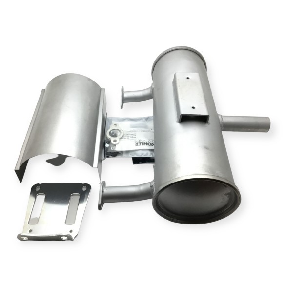 Kohler-Auspuff CH730-750, zentraler Auslass auf der Motorseite