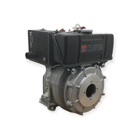 Démarrage manuel du moteur Hatz 1D42S STD