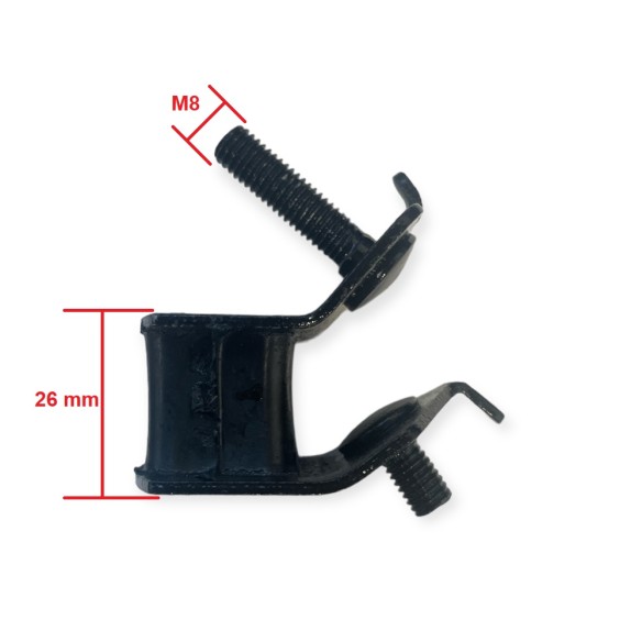 Silentbloc générateur Honda Z 8mm