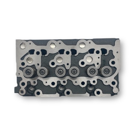 Cylinder head with Kubota D1703 valves