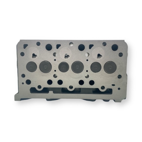 Cylinder head with Kubota D1703 valves
