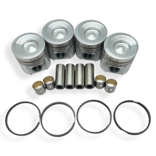 Komatsu 4D95L piston set (4 complete pistons)