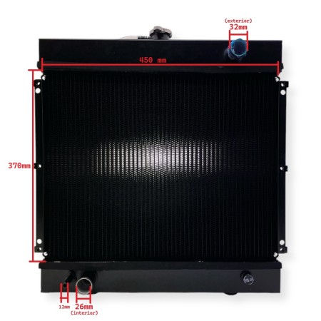 Lombardini Heizkörper 470X496mm verschiedene...