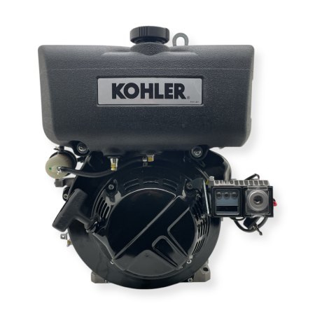 Moteur Kohler KD15 440, vilebrequin conique de 23 mm, démarrage électrique