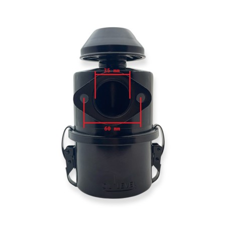 Filtro de ar flangeado em banho de óleo Minsel M150 e M165