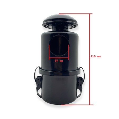 Minsel M150 und M165 Ölbadrohr-Luftfilter