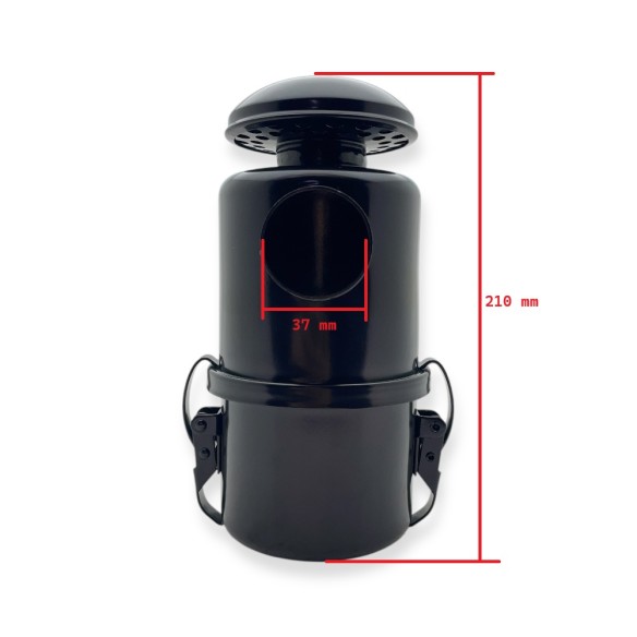 Minsel M150 und M165 Ölbadrohr-Luftfilter