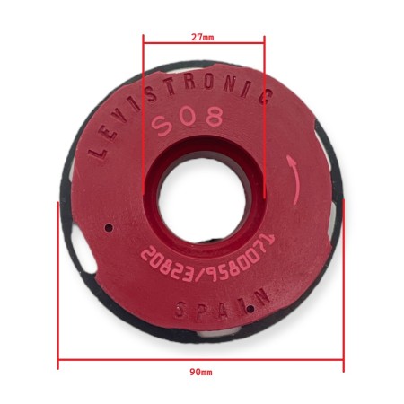 Stator bobina motoplat izquierda para motores Minsel M100, M150 y M165