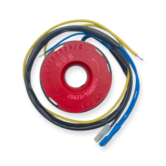 Stator coil motoplat left for Minsel M100, M150 and M165 engines