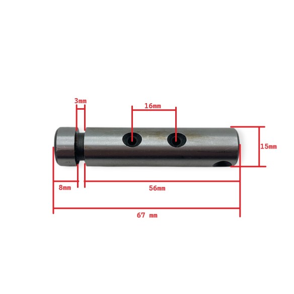 Lombardini rocker shaft 4LD640,4LD705,4LD820