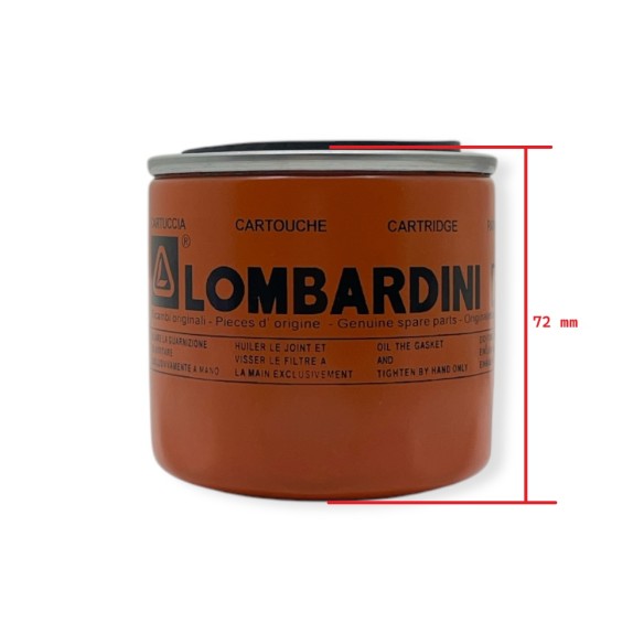 Filtro de óleo Lombardini 3LD e 4LD