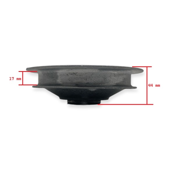 Lombardini 6LD, LDA520-530 starter pulley