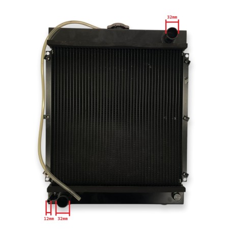 Radiador Lombardini LDW varios modelos 388X492mm