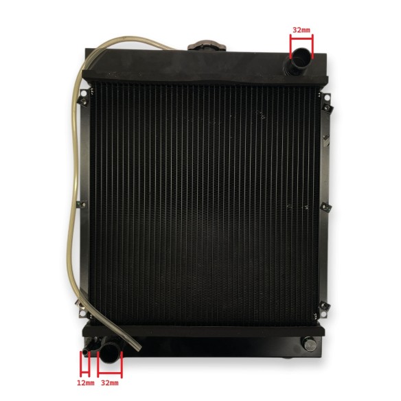 Lombardini LDW radiator various models 388X492mm