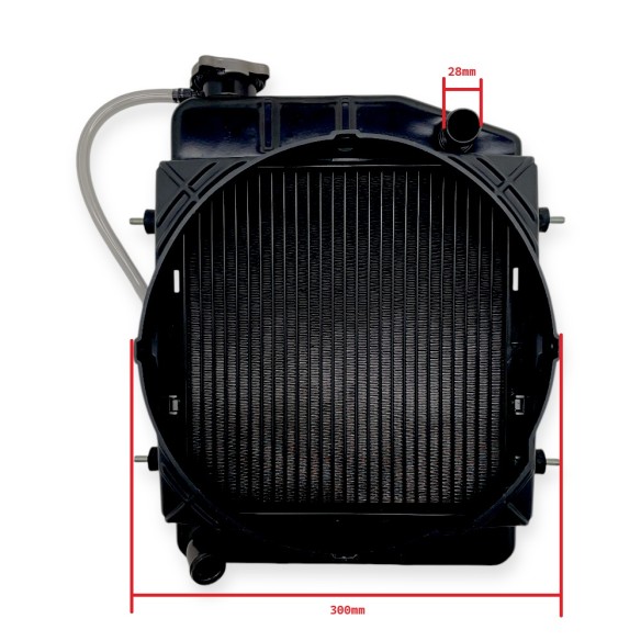 Radiator 407X285 Lombardini LDW 502, 602, 702 Clearance