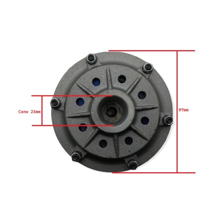 Clutch motorized Lombardini BCS, benassi,...