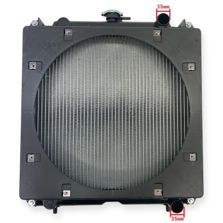 Radiator 129044-44500 Yanmar 3TNV76, 3TNV88,...