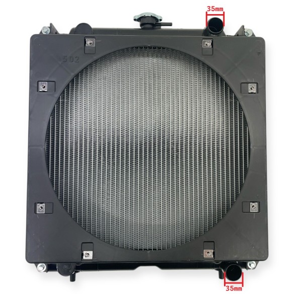 Radiador 129044-44500 Yanmar 3TNV76, 3TNV88, 4TNV88