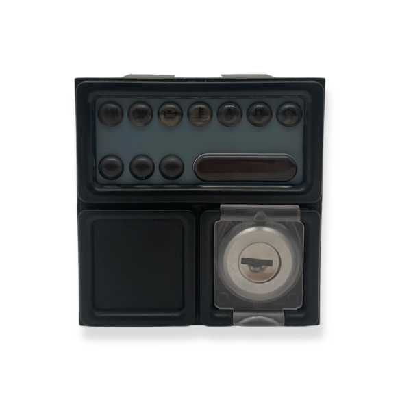 Lombardini starter panel WITHOUT protections, WITHOUT hour meter (clearance)