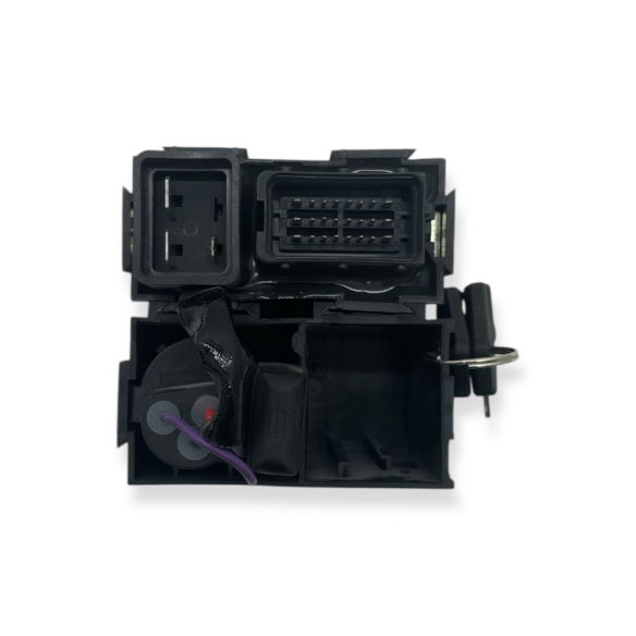 Lombardini starter panel WITH protections, WITHOUT hour meter