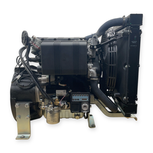 Lombardini LDW 1003-Aggregat mit SAE 5 6,5-Zoll-Motor