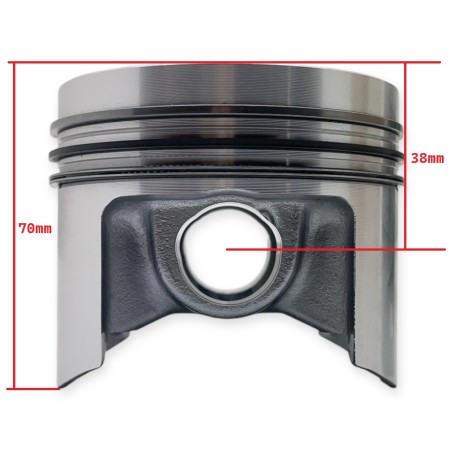Piston std 15LD350 82.00mm LM-Parts