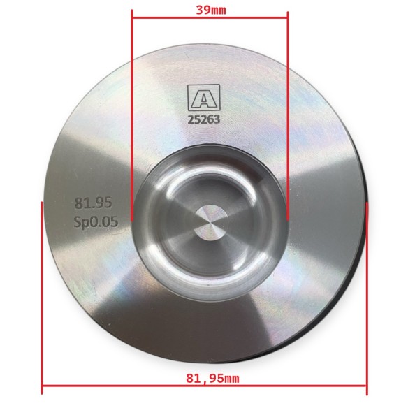 Piston std 15LD350 82.00mm LM-Parts