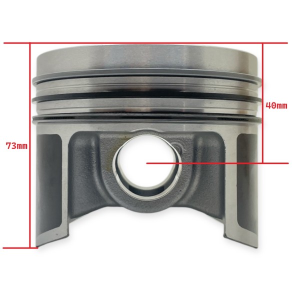 Piston std 15LD440 86.50mm LM-Parts