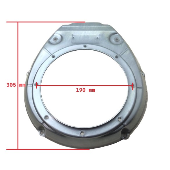 Carter de volant moteur Minsel M150 et M165