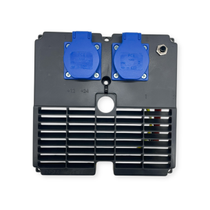 Single-phase panel with 2 Schuko 16A sockets + 15A...