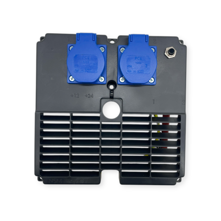 Single-phase panel with 2 Schuko 16A sockets +...