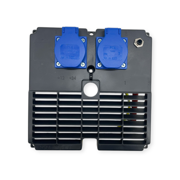 Panel 2 schuko 16A + disyuntor termico 15A alternador NSM C100, CR100