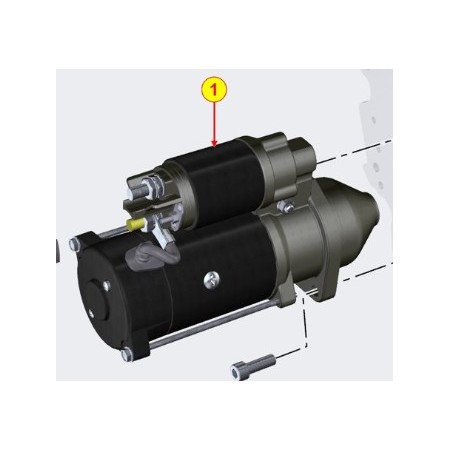 Anlasser KDI 2504TCR 12v 3,2kW