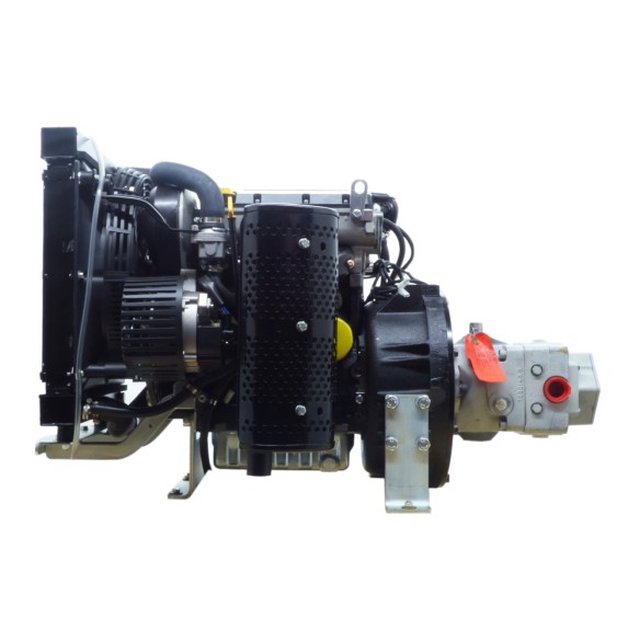 Moteur Kohler KDW 1003 avec pompe hydraulique à cylindrée variable