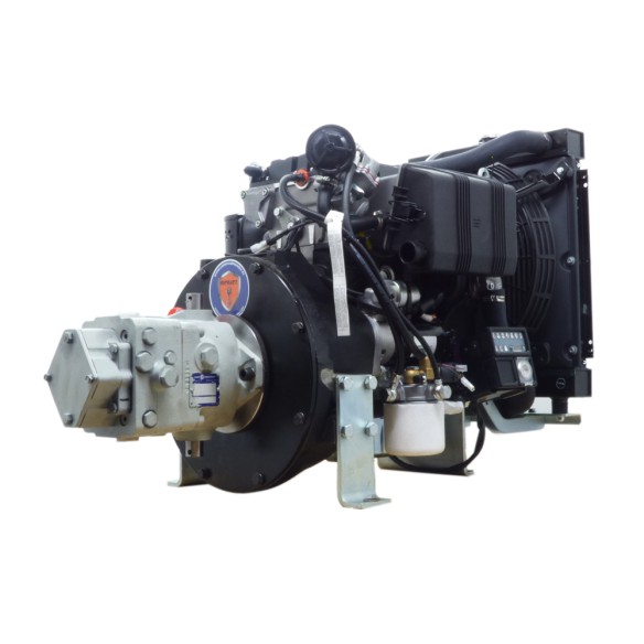 Motor Kohler KDW 1003 con bomba hidraulica de caudal variable