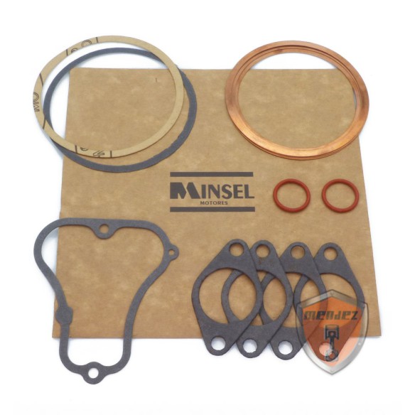 JUEGO JUNTAS PARTE ALTA MINSEL M380, M430, M540, M600, RUGGERINI RF80, RF90, RF100, RF120, RF140