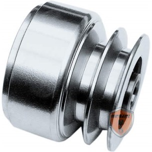 POULIE AVEC EMBRAYAGE CENTRIFUGE - VILEBREQUIN CYLINDRIQUE 28,5MM - D.125MM - 2B