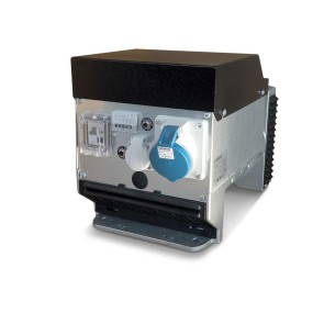 SICNRO-Lichtmaschine, 8 kVA, einphasig, 3000 U/min, AVR J609b, 35 mm Kegel