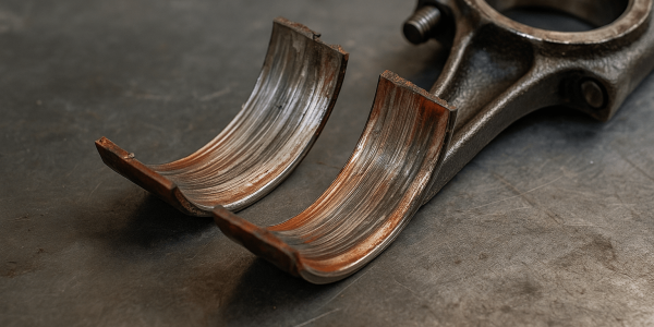 ¿Qué pasa si los cojinetes del motor están dañados?