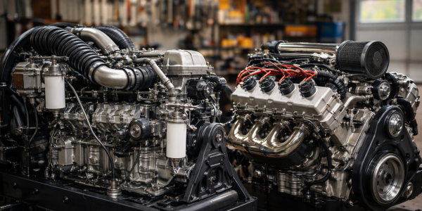 Comparativa de motores diésel vs gasolina para uso industrial: cuál te conviene más