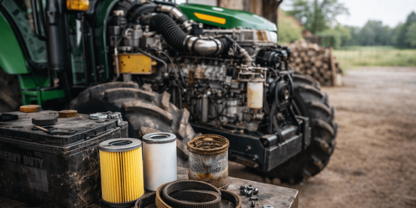 Qué recambios cambiar antes de arrancar maquinaria agrícola tras el invierno